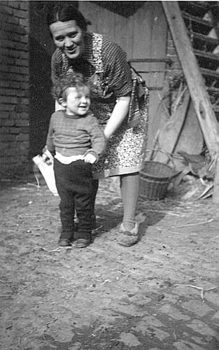 Simon Reini mit Mutter