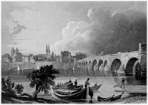 Koblenz Stahlstich